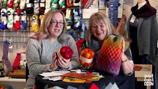 Podcast On! Episode 25
Welcome to River City Yarns in Edmonton, Alberta, Canada. Join Barb and Cynthia for a little peek into the life and (yarn) loves of Barb and Cynthia, owners and sisters of Edmontons place to unwind.
Cynthia is wearing the Offshore V Neck sweater designed by Bristol Ivy: https://www.ravelry.com/patterns/library/offshore-v-neck, knit in Blue Sky Fibers Woolstock. Barb is wearing her own design, called the Shibui Ribbed Reversible Cowl (made out of Shibui yarns) and the pattern is available, for free, here: https://www.rivercityyarns.com/patterns.
Fibres of Life Bags - https://fibresoflife.com
Felted Bag Workshop - https://www.rivercityyarns.com/workshops
Kauni Wool -
https://rivercityyarns.vendecommerce.com/search?q=Kauni
Brick Bubble Leather handles -
https://rivercityyarns.vendecommerce.com/products/brick-bubble-leather-bag-handles
“King Me” Checkerboard Pattern https://rivercityyarns.vendecommerce.com/products/king-me-checkerboard
“The Lodge” Log Cabin Blanket https://www.ravelry.com/patterns/library/the-lodge
Fuzzy Foot Socks - felted slipper pattern https://www.ravelry.com/patterns/library/fuzzy-foot-socks-2
RCY Epic Yarn https://rivercityyarns.vendecommerce.com/search?q=Epic
Cat Bordhi - https://catbordhi.com/
Fells - http://catbordhi.com/books/coming-soon-the-art-of-felfs-felted-footwear-for-families/
Dr. David Krag Research Foundation - https://sdicancerresearch.org/
Noro Tennan - https://rivercityyarns.vendecommerce.com/products/noro-tennen
Noro Kureyon - https://rivercityyarns.vendecommerce.com/products/noro-kureyon-1
Cascade eco wool - https://rivercityyarns.vendecommerce.com/products/cascade-eco-wool
Boho Bag Pattern - https://www.ravelry.com/patterns/library/boho-knot-bag-felted-purse
Cascade 220 - https://rivercityyarns.vendecommerce.com/products/cascade-220
Over the Williamnette pattern - crocheted shawl - https://www.ravelry.com/patterns/library/over-the-willamette
Lucy Neatby. - https://www.lucyneatby.com/
Knitting Tour to Yellowknife - http://www.lucyneatby.com/
Breakaway Beanie - https://rivercityyarns.vendecommerce.com/rcy-patterns/products/breakaway-beanie-pattern-1
Sugar Tots Etsy - https://www.etsy.com/ca/shop/SugarTots Podcast On! Episode 25