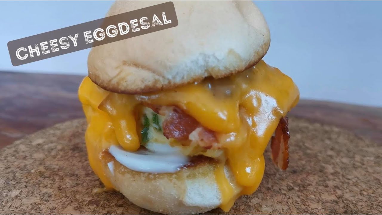 How to make cheesy eggdesal YouTube