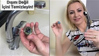 Musluğunuzun İçinden Çıkanlara İnanamayacaksınız! | Dış Kireci Değil İç Kireci Temizleyin!