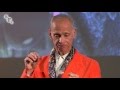 John waters on stage with the pope of trash extended  bfi