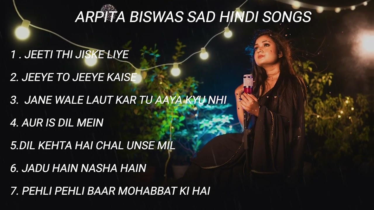 Heart touching sad song  Arpita Biswas  New Official Hindi back to back songs Jukebox