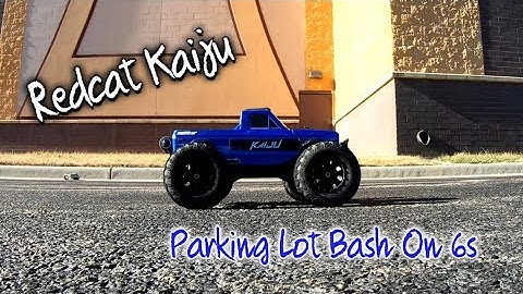 Parking Lot Bash With Redcat Kaiju/ Possible New Speed Run Spot?