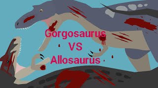 Allosaurus vs Gorgosaurus