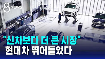 신차 시장의 약 1 5배 현대차 사업에 첫발 들였다 SBS 8뉴스