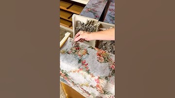 Sneak Peek Alert-A Glimpse Of New Decoupage Paper Being Released On April 16th By Redesign!