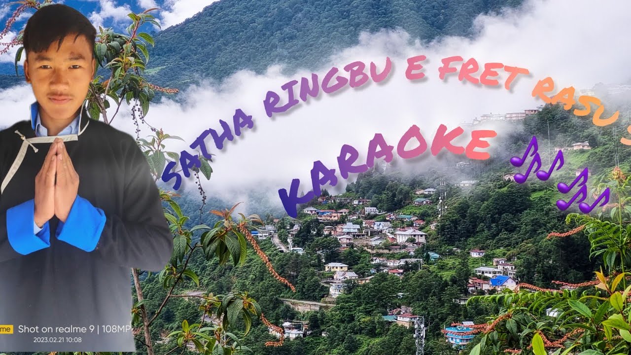 SATHA RINGBU E FRET RASU SHO//KORAOKE #MONPA SONG 🎵 #@dorjeetsering79