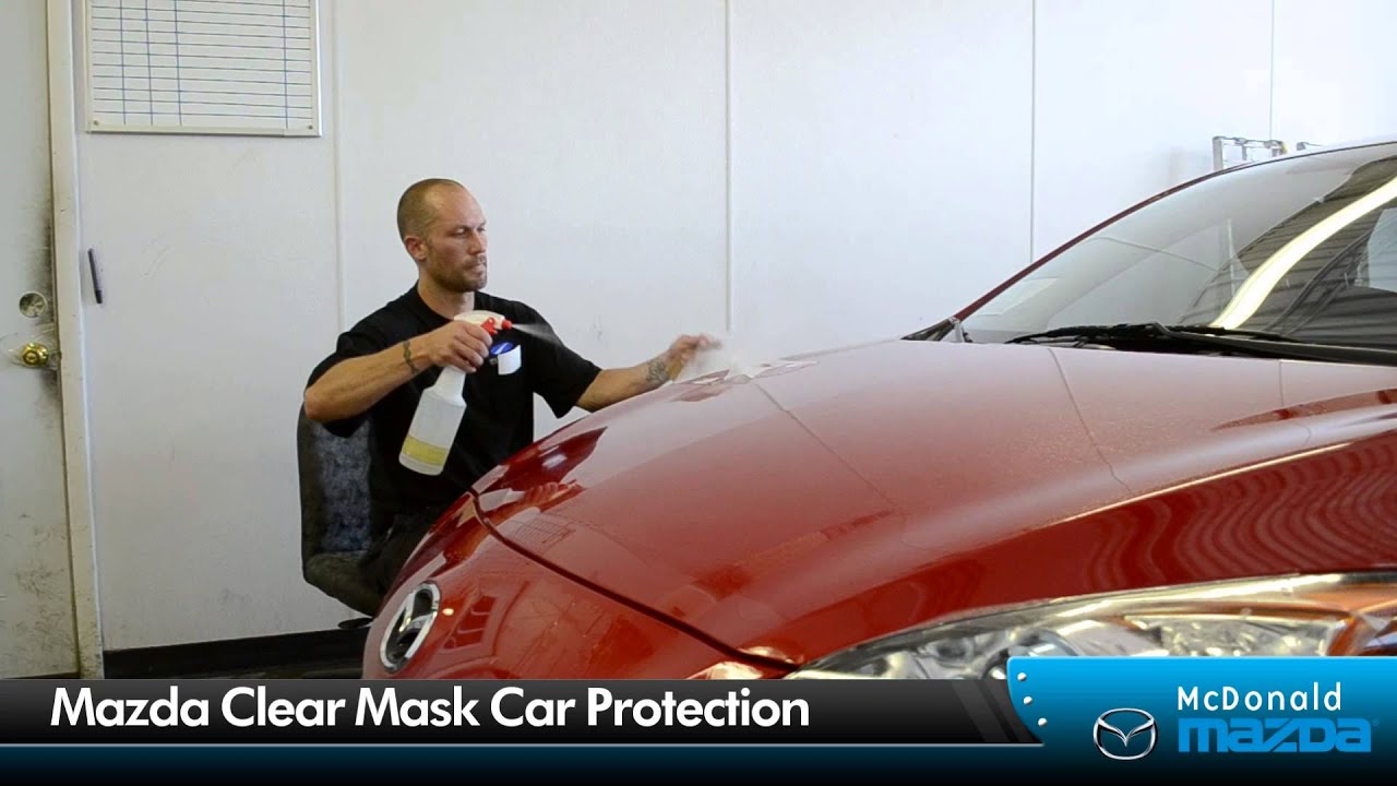 Mazda Clear Mask paint protection YouTube