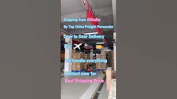 ship from China to Alibaba to your doorstep