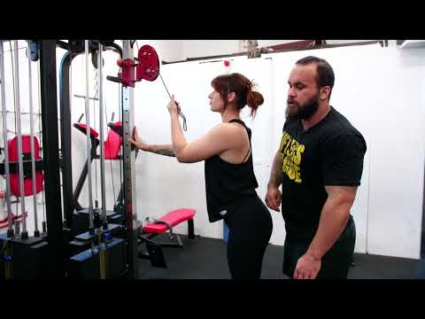 Single Arm Tricep Pushdown