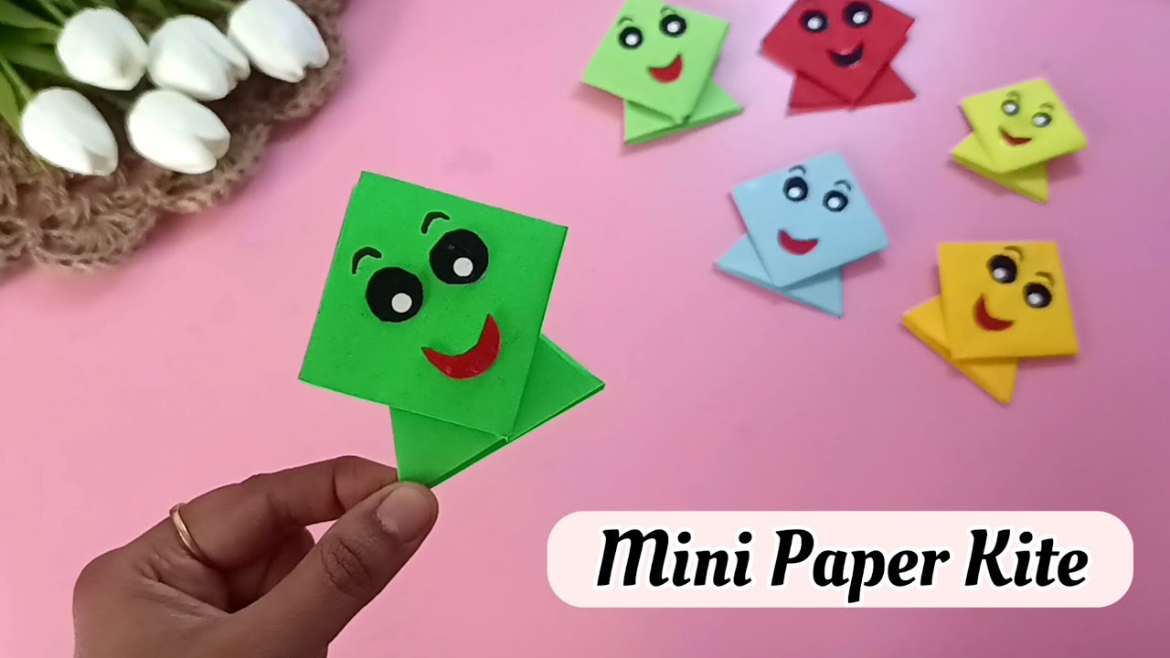 How To Make Kite At Home With Paper 🪁| Patang kaise banaen| Unique Patang |Mini Patang Kaise Banaen 