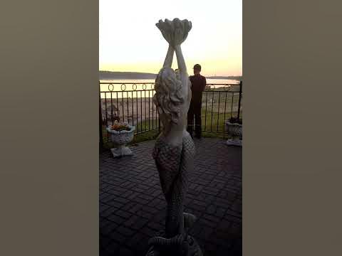 Русалки статуя - YouTube