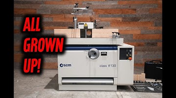 NEW Machinery Spotlight - The SCM Class tf 130 Spindle Shaper