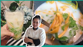 Southeast Asian Dessert •Easy Thai Style Homemade Cendol • Lod Chong Singapore |ThaiChef Food