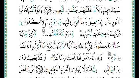 ختمة مصحف التجويد برواية الدوري الصفحة رقم  119