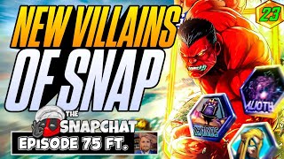 THE NEW VILLIANS OF MARVEL SNAP: People HATE these cards! | The Snap Chat Podcast #75