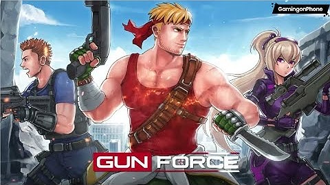 Gun Force: Action Shooting is a Contra-like shooter now available as early access on Android