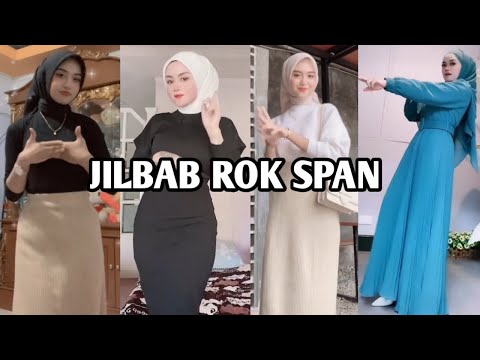 [tiktok]Jilbab CANTIK Rok span goyang nya bikin enjoy