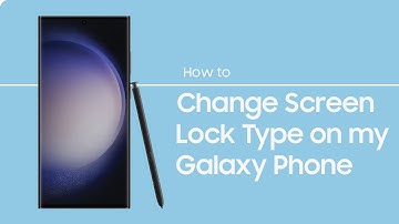 Change Screen Lock Type on Samsung Phone