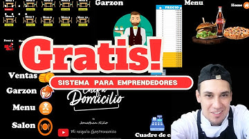 SOFTWARE PARA RESTAURANTES | GRATIS | SISTEMA PARA NEGOCIOS | 2025