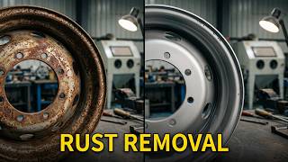 How to Remove Rust with a Wet Sandblasting Cabinet — Full Demo