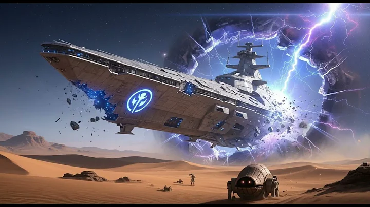 What If The Halo UNSC Infinity with Master Chief Landed in Star Wars”