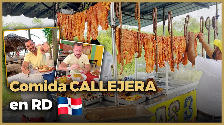 Pruebo COMIDA CALLEJERA en PUNTA CANA y encuentro ESTO