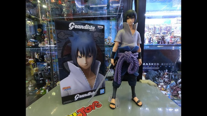 Boneco Naruto Shippuden Sasuke Uchiha Grandista Mangá Dimensions