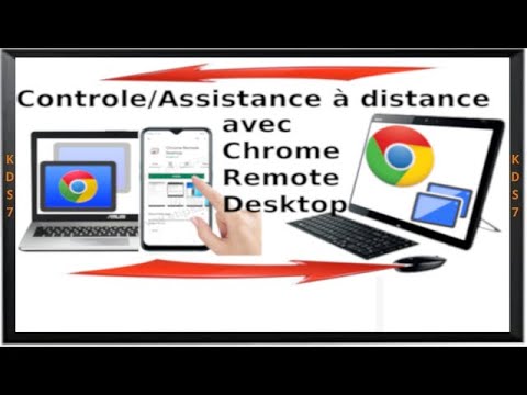 Contrôle & Assistance à distance avec Chrome Remote Desktop