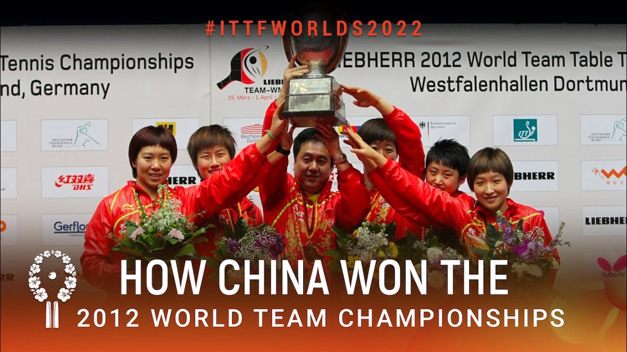 How China Won the 2012 World Team Table Tennis Championships! - World Table Tennis