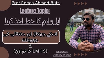 Derivation Of LM Curve, its slops and shifting (Urdu Medium)