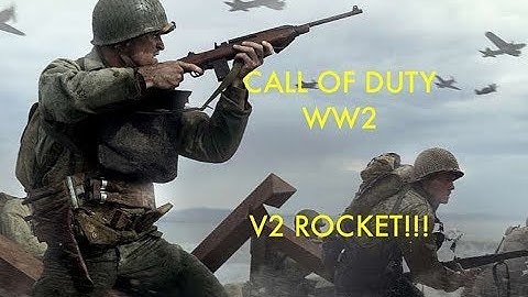 My first V2 Rocket on WW2!!!