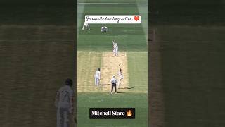 Beautiful bowling action ❤️😊💖#mitchellstarc#cricketreels#bowlingaction