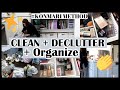 CLEAN+DECLUTTER+ORGANIZE WITH ME | KONMARI INSPIRED | Til Vacuum Do Us Part