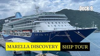 Marella Discovery Ship tour deck by deck (what's on deck 9) 2024