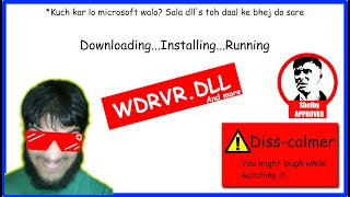 wdrvr.dll missing error | How and where to put DLLs | How to correctly install a dll | Windows7,8,10