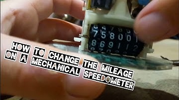 Mechanical Mileage Correction How To Guide