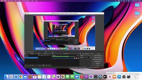How to make OBS screen capturing work (Mac OS Big Sur)