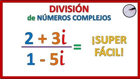 DIVISIÓN de NÚMEROS COMPLEJOS | SUPER FÁCIL 🤩 |