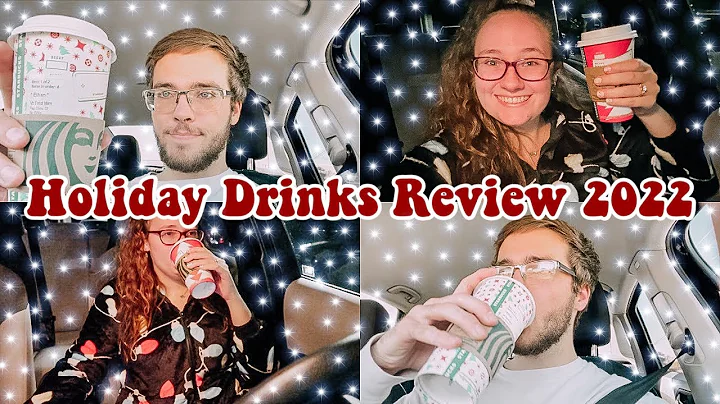 trying starbucks holiday drinks 2022 | sugar cooki...