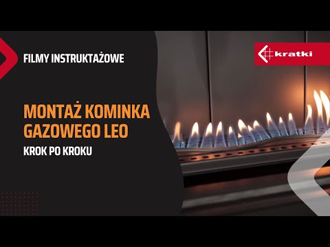 Jak podłączyć kominek gazowy LEO? Wkład kominkowy na gaz, pilot, instalacja, zabudowa, szczelność