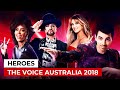 'Heroes' by The Voice Australia 2018 Coaches