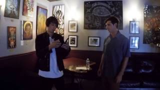 Illusionist REZA demonstrates his abilities to Port City Daily