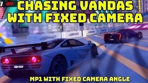 Asphalt Legends but it’s FIXED CAMERA angle! 