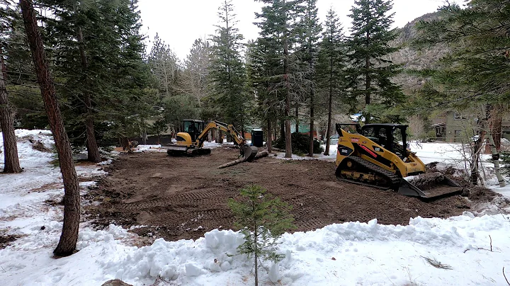 Cabin Build Week One, breaking ground part one