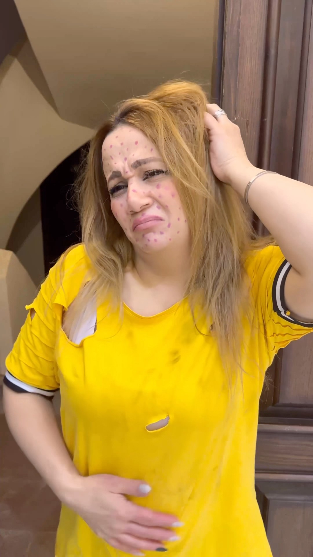 مرضانه وجها كله حب