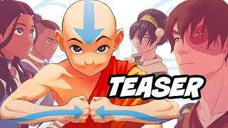 Avatar The Last Airbender New Netflix Episodes Explained and First Look Teaser