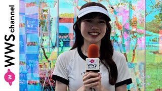 椎名糸が近代麻雀水着祭2024バックヤードレポーターで登場！