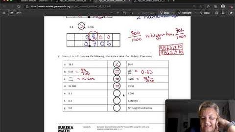 Eureka Math Grade 5 Module 1 Lesson 6 Problem Set
