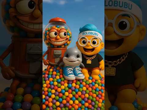 Chicleteira Bicicleteira Gives Candy To Los Tralaleritos And Bolobubu Italianbrainrot