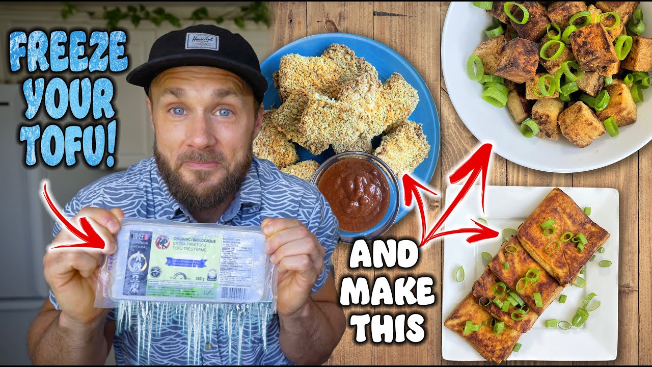 Why you should FREEZE your tofu! +3 Tasty Recipes - YouTube